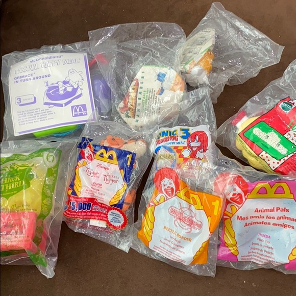 McDonald's Other - McDonald’s Happy Meal toys lot of 9 variety pack